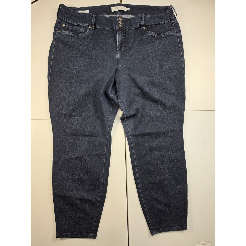 Torrid First At Fit  Jegging 26R High Rise  Dark Wash Pants Stretch